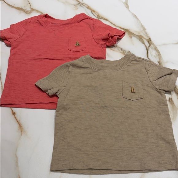 GAP Other - GAP Kids' Short Sleeve Tees - Coral and Beige